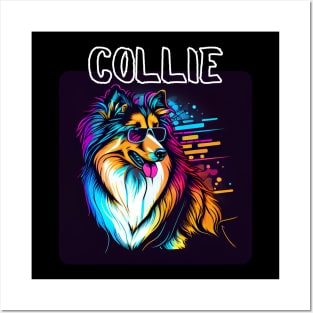 Graffiti Style - Cool Collie 1 Posters and Art